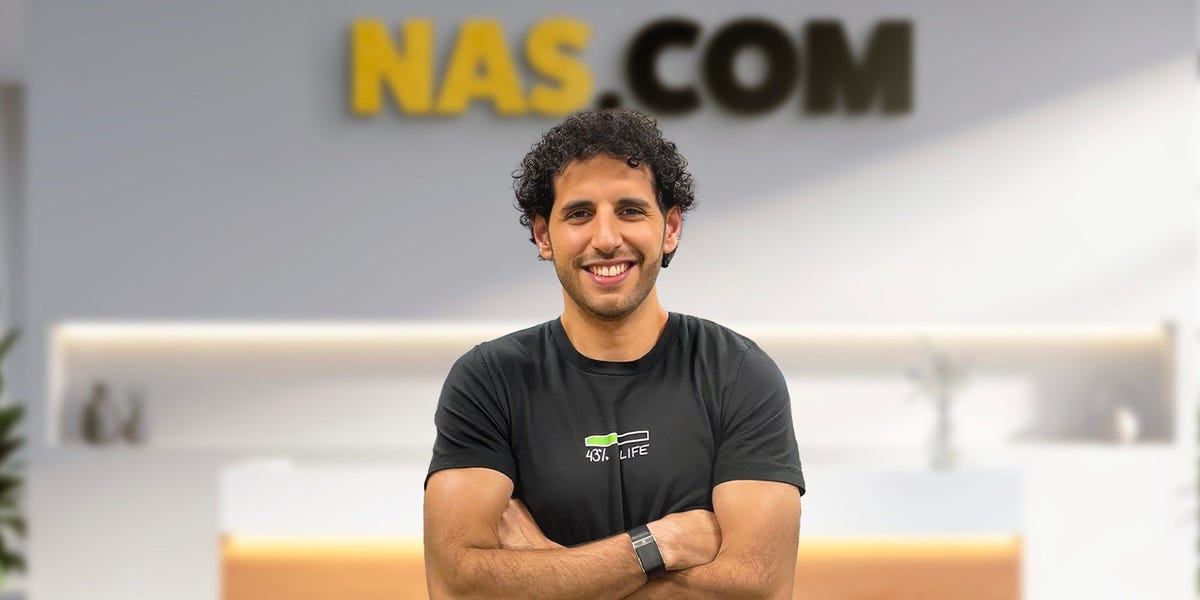 Nuseir Yassin's startup, Nas.com, uses AI tools to help entrepreneurs with a range of business functions like marketing and storefront design.