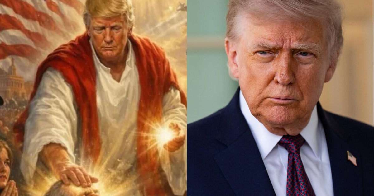 President Trump spoke to CBS News about his feud with Pope Leo XIV and the AI image he posted on social media that prompted bipartisan backlash. CBS News' Weijia Jiang reports, and Monsignor Anthony Figueiredo joins with more insight.
