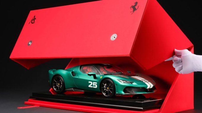 The renowned model builder's new versions of the Ferrari 296 Speciale took 3,000 hours of design and development.
