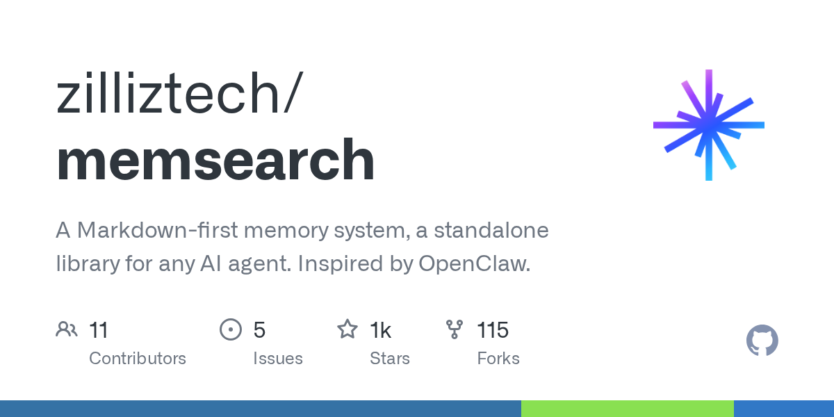 Article URL: https://github.com/zilliztech/memsearch
Comments URL: https://news.ycombinator.com/item?id=47611730
Points: 1
# Comments: 0