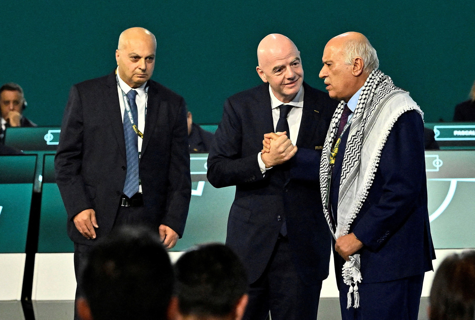 Palestine’s FA President, Jibril Rajoub, explained his refusal to shake hands with Israeli FA representative.