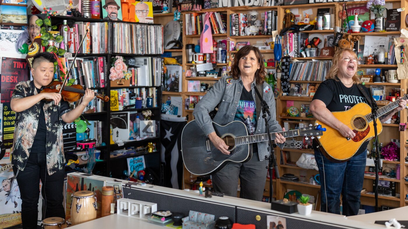 We paint three very different shades of blue. Look for <em>Tiny Desk Radio</em> on your local NPR station.
