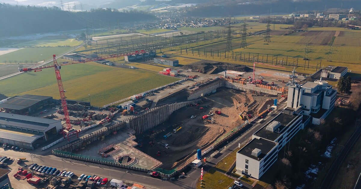 In northern Switzerland, a construction team is hard at work excavating a hole in the ground that will end up being over 88 ft (27 m) deep, and spanning the length of two soccer pitches. This pit will be home to Switzerland's first redox flow battery for stor…