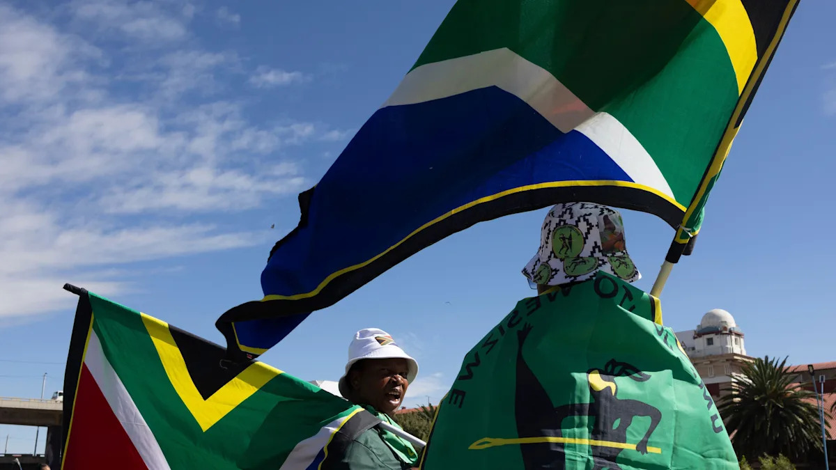 There has been a wave of anti-migrant protests in South Africa, some of which have turned violent.