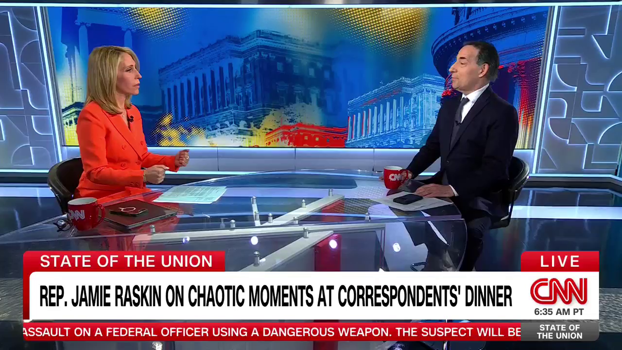 Just move her over to Fox or Newsmax and get it over with. Or maybe she's auditioning for her potential new boss if Paramount Skydance aquires Warner Bros. Discovery.
Here's CNN's Dana Bash on this Sunday's State of the Union parroting the talking heads on Fo…